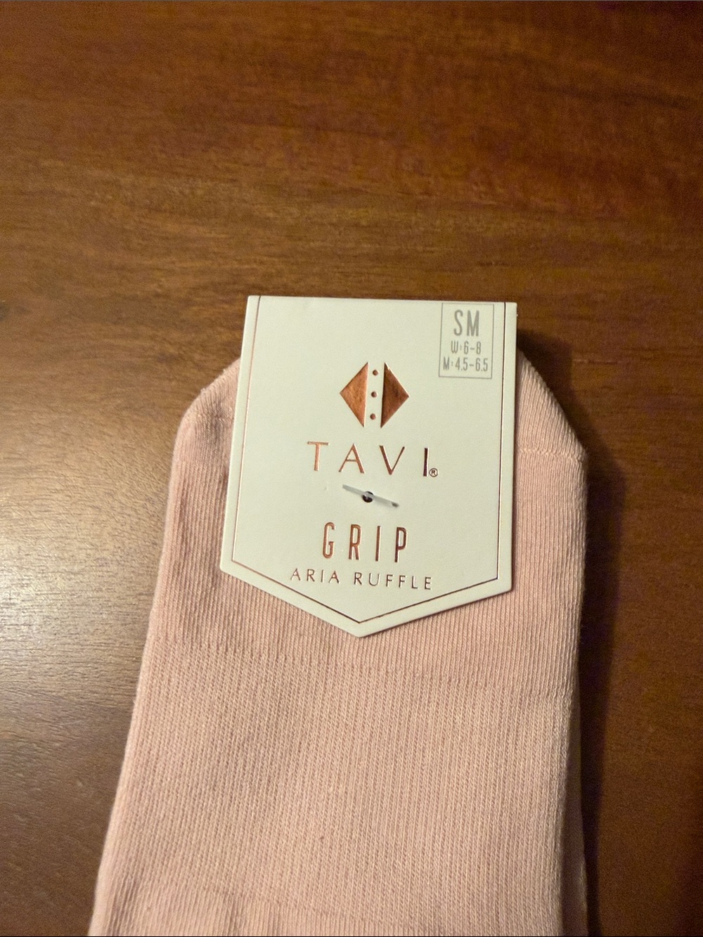 Pretty in baby Pink ruffle Ankle Socks - Women's Non-Slip Comfort
